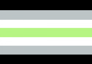 agender pride flag