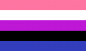 The genderfluid pride flag