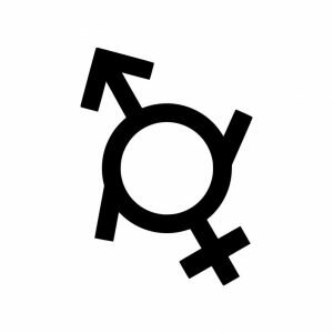 genderfluid symbol male female